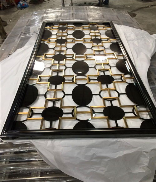 臺州不銹鋼屏風 花玄屏定制，裝飾藝術新風尚