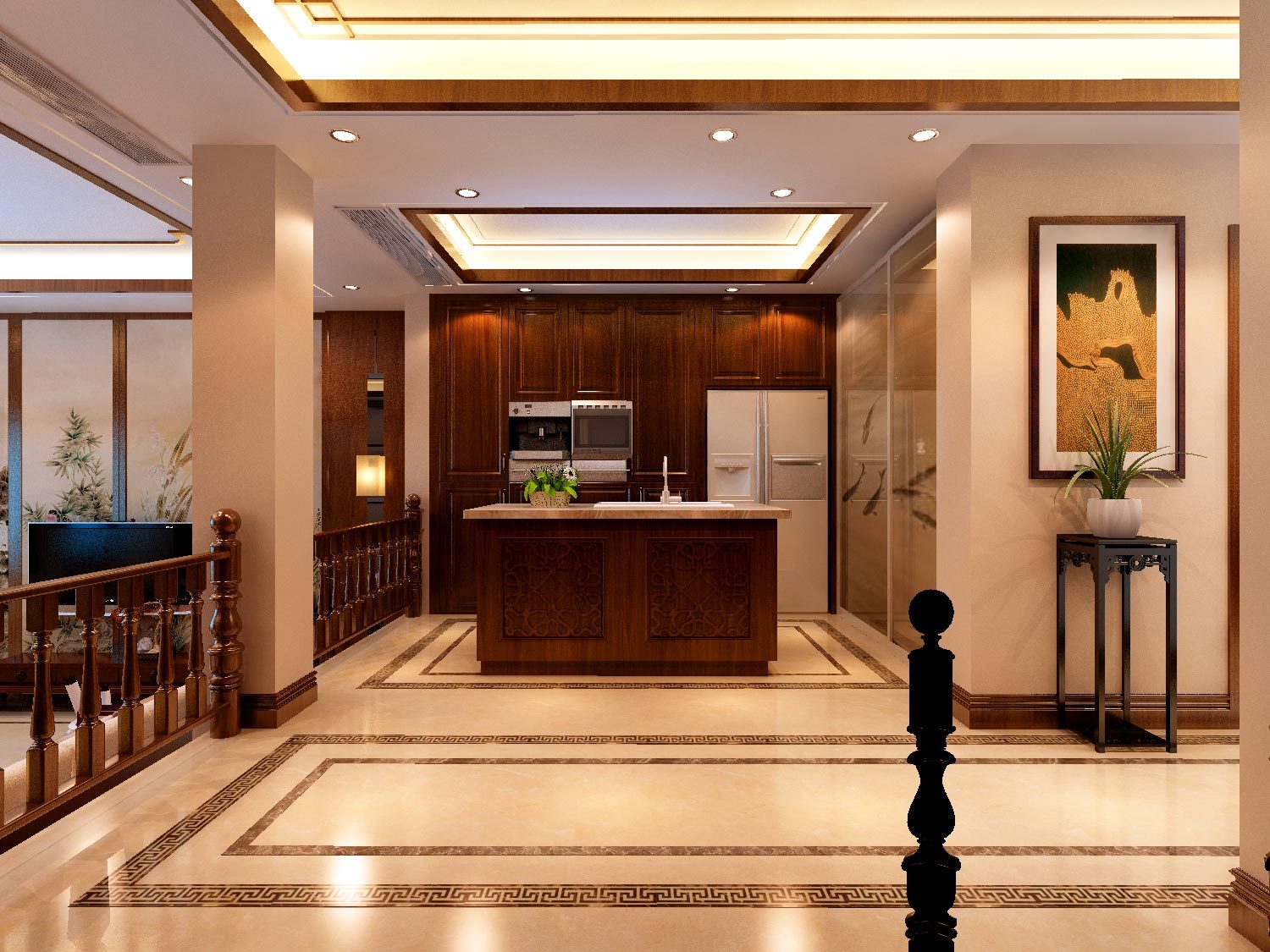 新中式風格在400平別墅裝修中的魅力與實踐