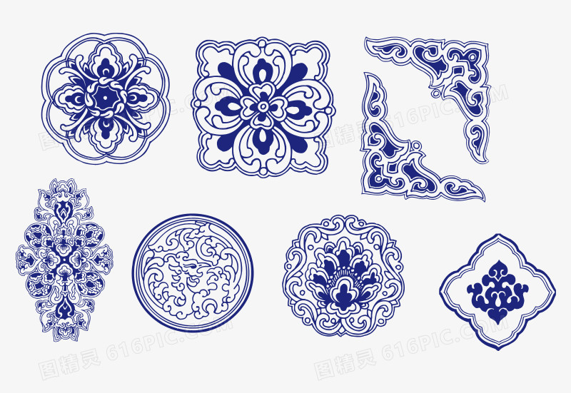 青花瓷花紋全集 傳承千年的裝飾藝術瑰寶